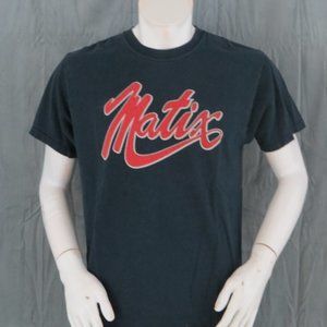 Vintage Skateboard Shirt - Matix Red Script - Men's Large